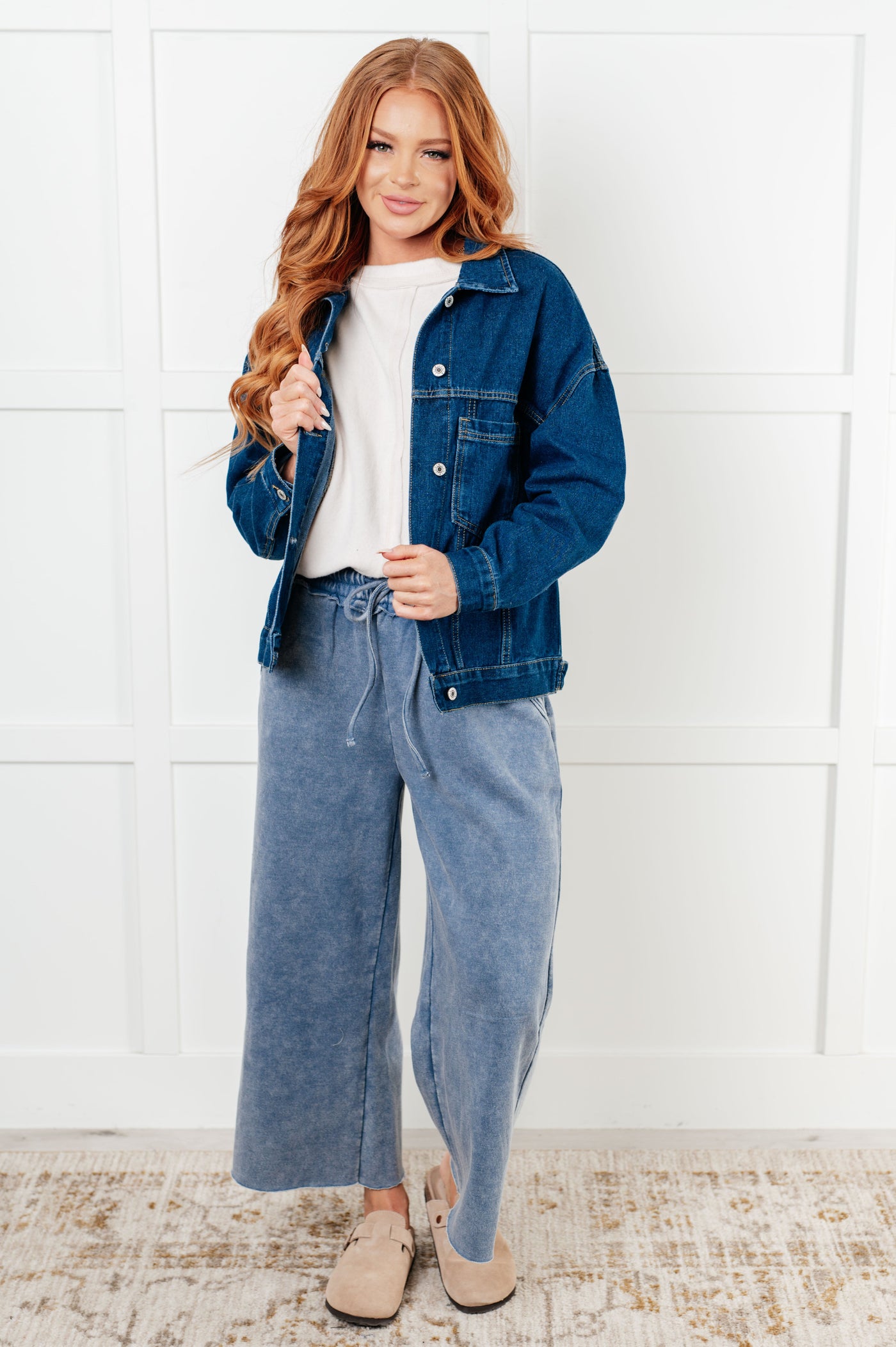 Have We Met Oversized Denim Jacket Southern Soul Collectives