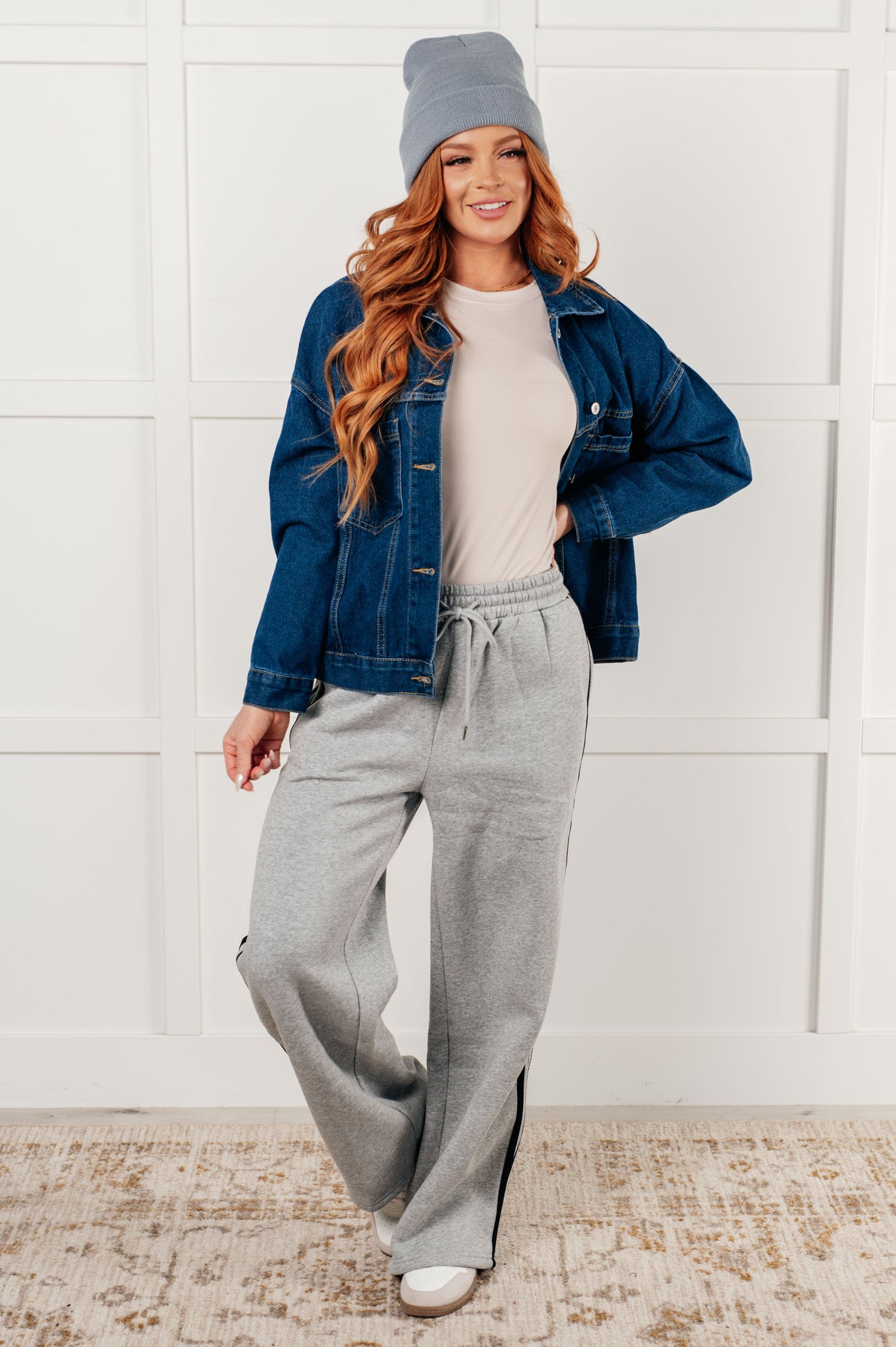 Have We Met Oversized Denim Jacket Southern Soul Collectives