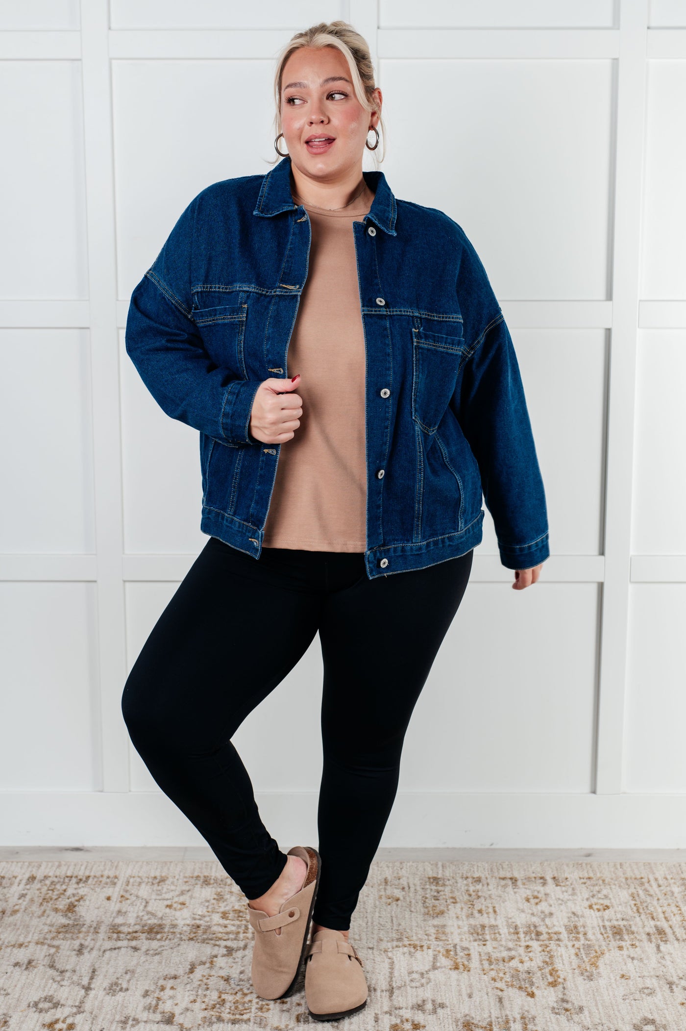 Have We Met Oversized Denim Jacket Southern Soul Collectives