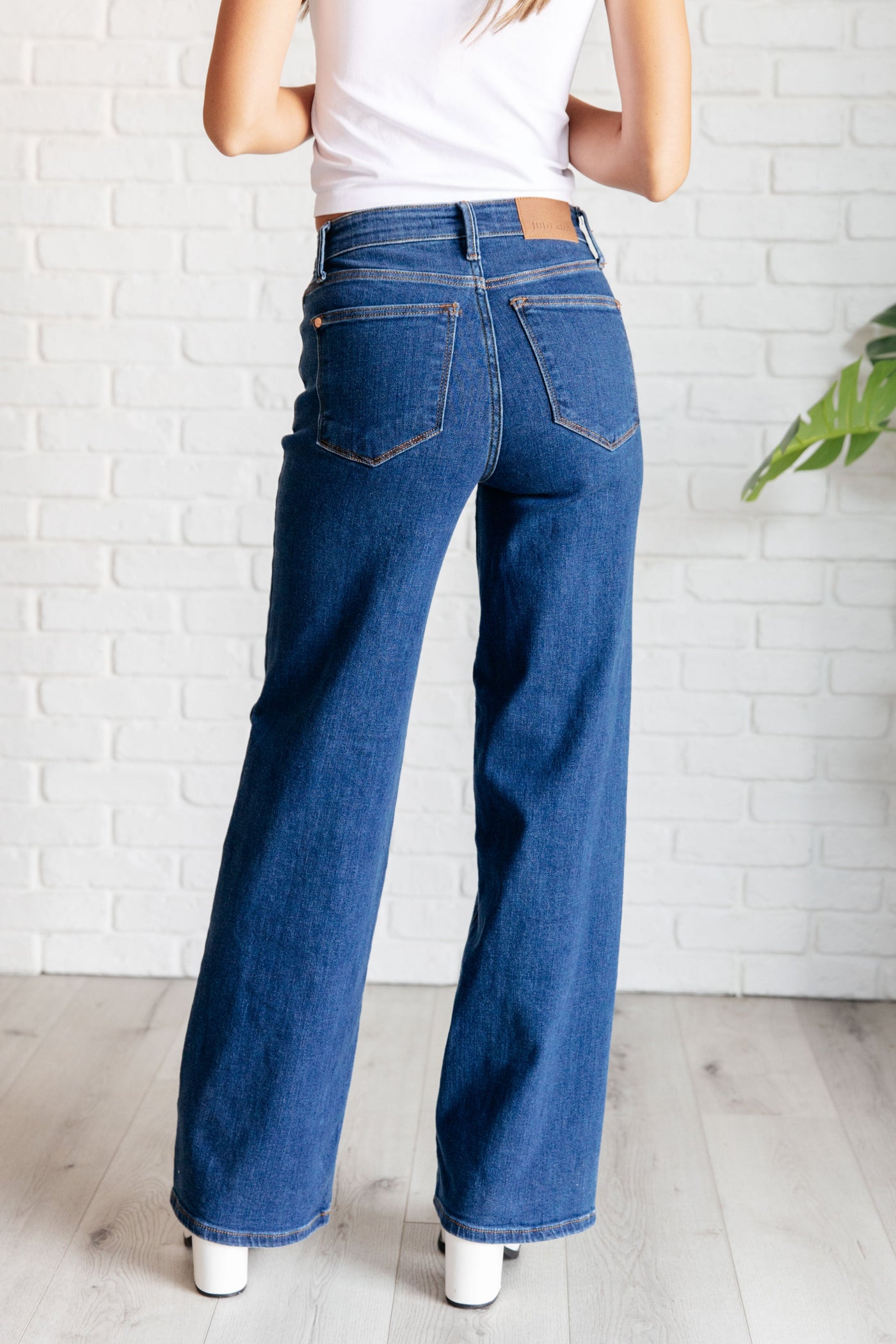 Hazel High Rise Vintage Wide Leg Jeans Southern Soul Collectives