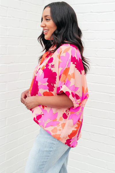 Hazy Cosmic Jive Relaxed Blouse Southern Soul Collectives