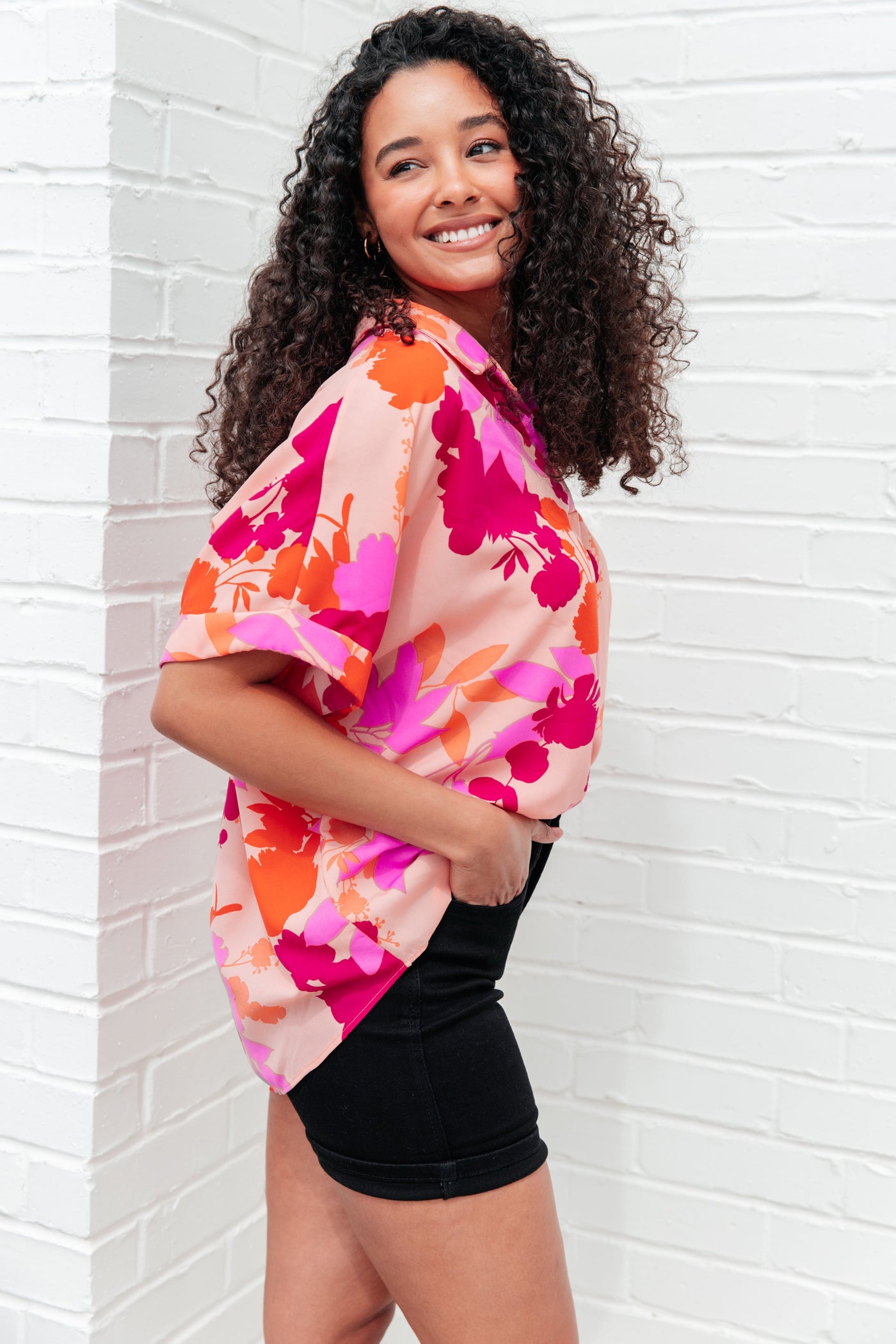 Hazy Cosmic Jive Relaxed Blouse Southern Soul Collectives