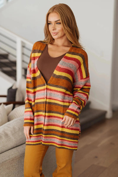 Henny Penny Striped Cardigan Womens Southern Soul Collectives