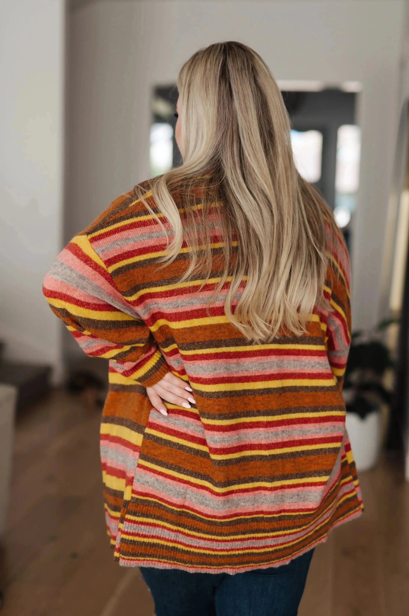 Henny Penny Striped Cardigan Womens Southern Soul Collectives