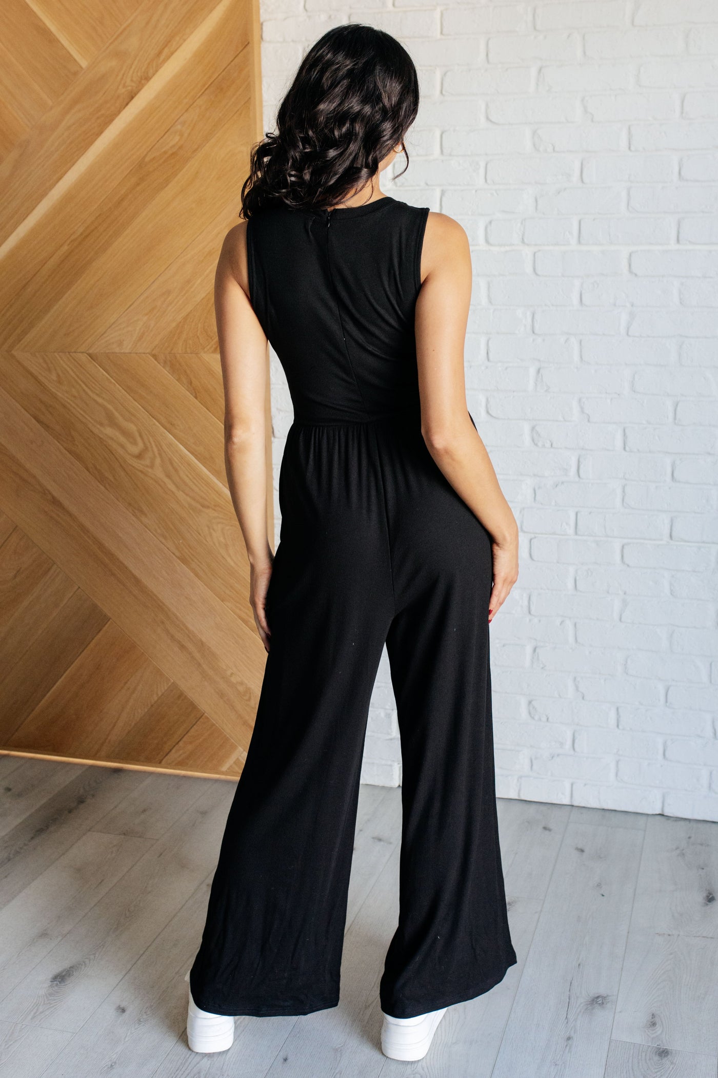 Hilary Wide Leg Jumpsuit in Black Southern Soul Collectives