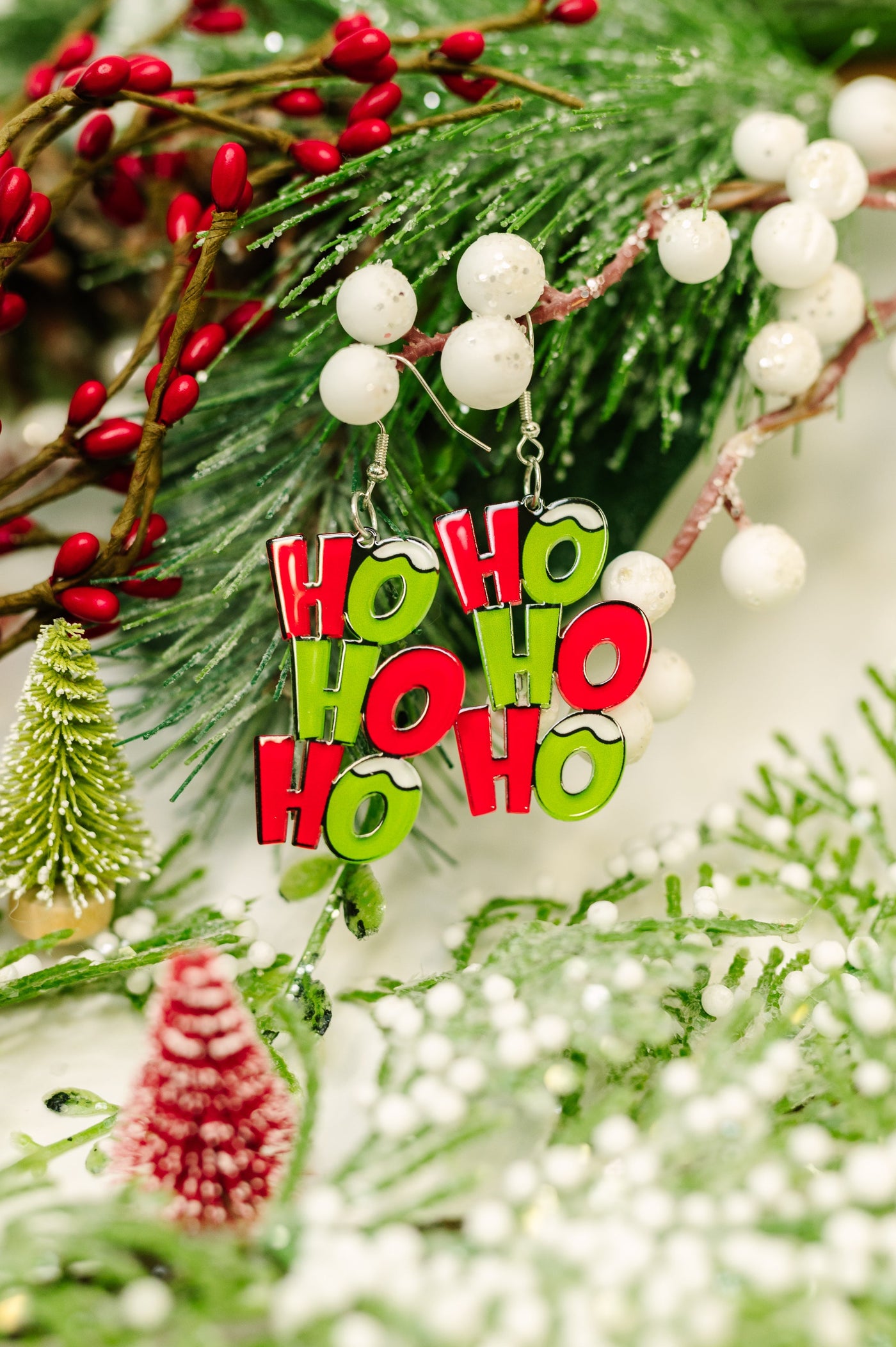 Ho,Ho, Ho Dangle Earrings Southern Soul Collectives