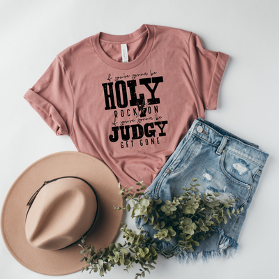 Holy Judgy Graphic T-shirt T-Shirt Southern Soul Collectives 
