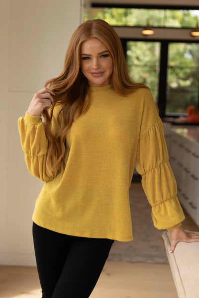 Honey Be Mine Balloon Sleeve Sweater Womens Southern Soul Collectives