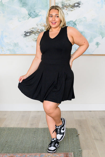 Hop, Skip and a Jump Dress and Shorts Set in Black Southern Soul Collectives