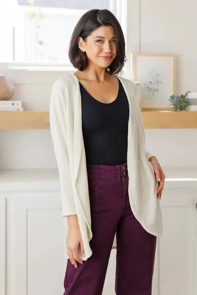 How's It Going Open Front Cardigan Womens Southern Soul Collectives