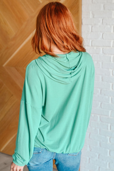 I Am the City Hooded Pullover in Mint Southern Soul Collectives