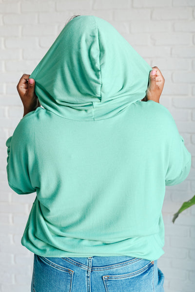 I Am the City Hooded Pullover in Mint Southern Soul Collectives