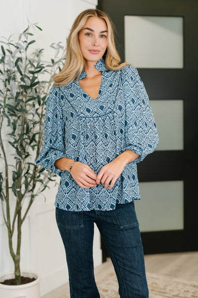 I Gave You My Heart Floral Babydoll Blouse Southern Soul Collectives