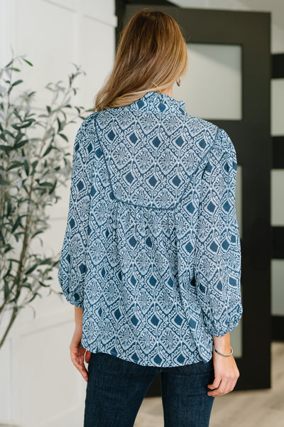 I Gave You My Heart Floral Babydoll Blouse Southern Soul Collectives