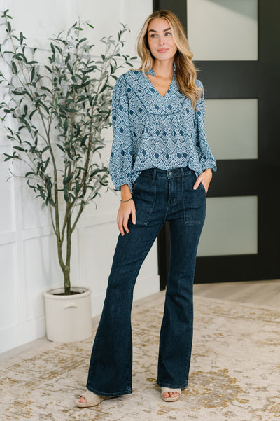 I Gave You My Heart Floral Babydoll Blouse Southern Soul Collectives