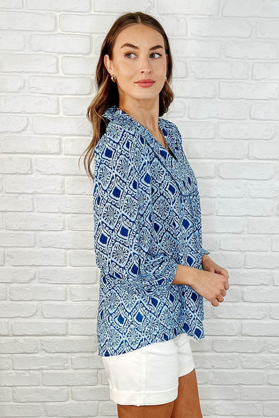 I Gave You My Heart Floral Babydoll Blouse Southern Soul Collectives