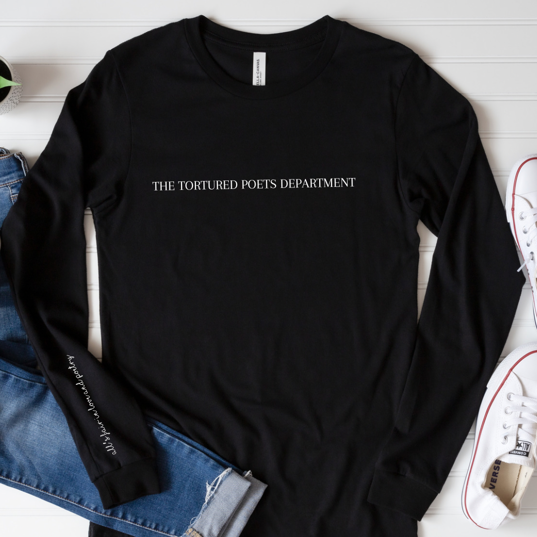 Tortured Poets Department Graphic T-shirt and Sweatshirt - Southern Soul Collectives