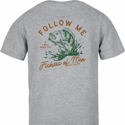 Follow Me Fishers of Men Graphic T-shirt and Sweatshirt