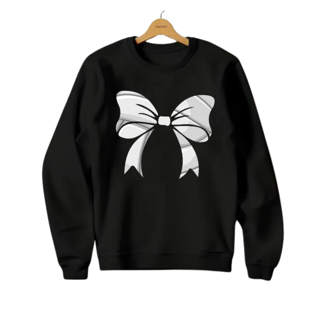 Volleyball Bow Graphic T-shirt and Sweatshirt