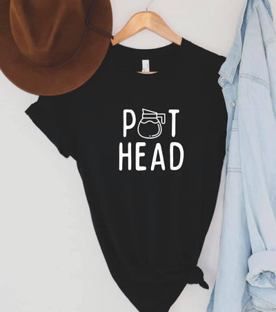 Pot (coffee) Head Graphic T-shirt and Sweatshirt - Southern Soul Collectives