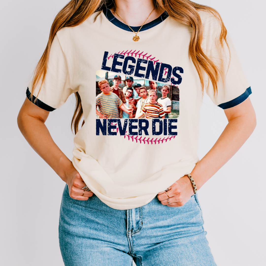 Legends Never Die Graphic T-shirt and Sweatshirt