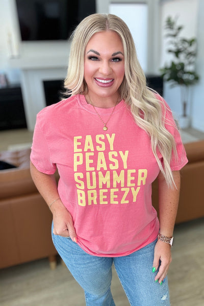 Easy Peasy Summer Breezy Tee Southern Soul Collectives