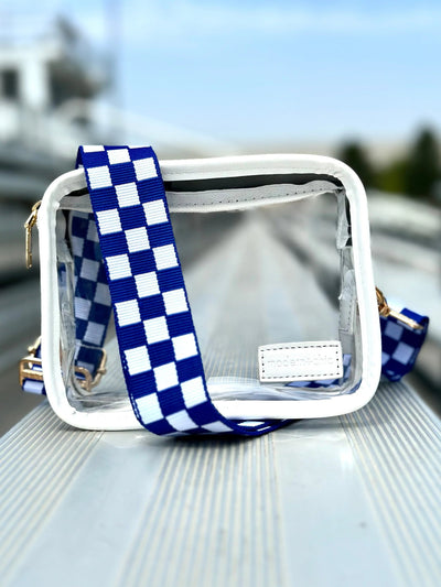 Lizzie Checkered Adjustable Bag Strap Southern Soul Collectives