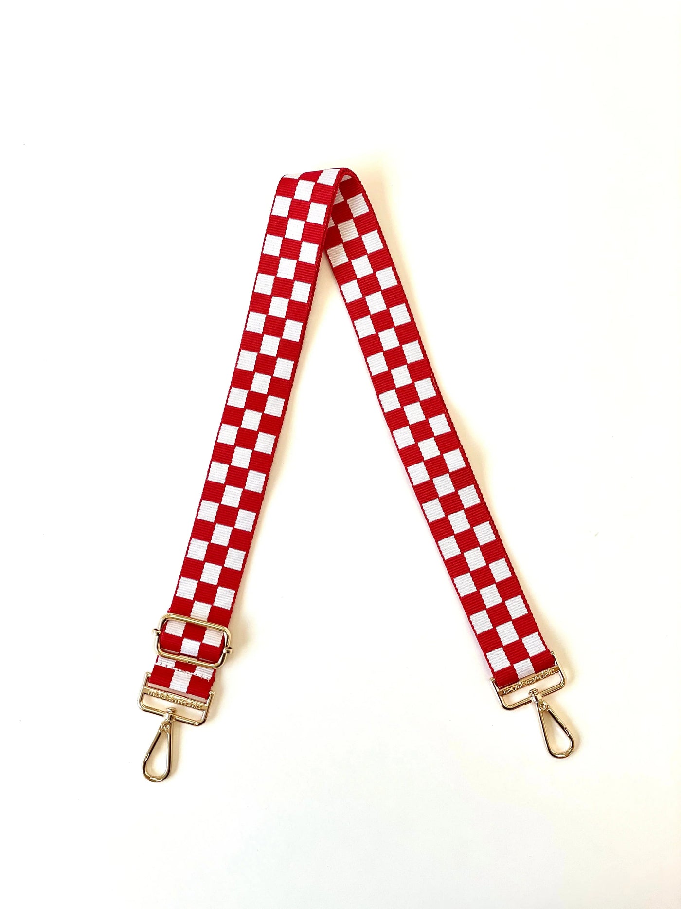 Lizzie Checkered Adjustable Bag Strap Southern Soul Collectives
