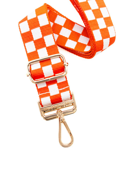 Lizzie Checkered Adjustable Bag Strap Southern Soul Collectives