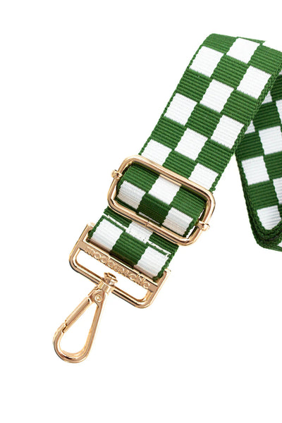 Lizzie Checkered Adjustable Bag Strap Southern Soul Collectives