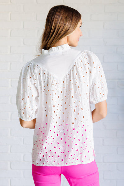 I'll Let You Know Eyelet Lace Blouse Southern Soul Collectives