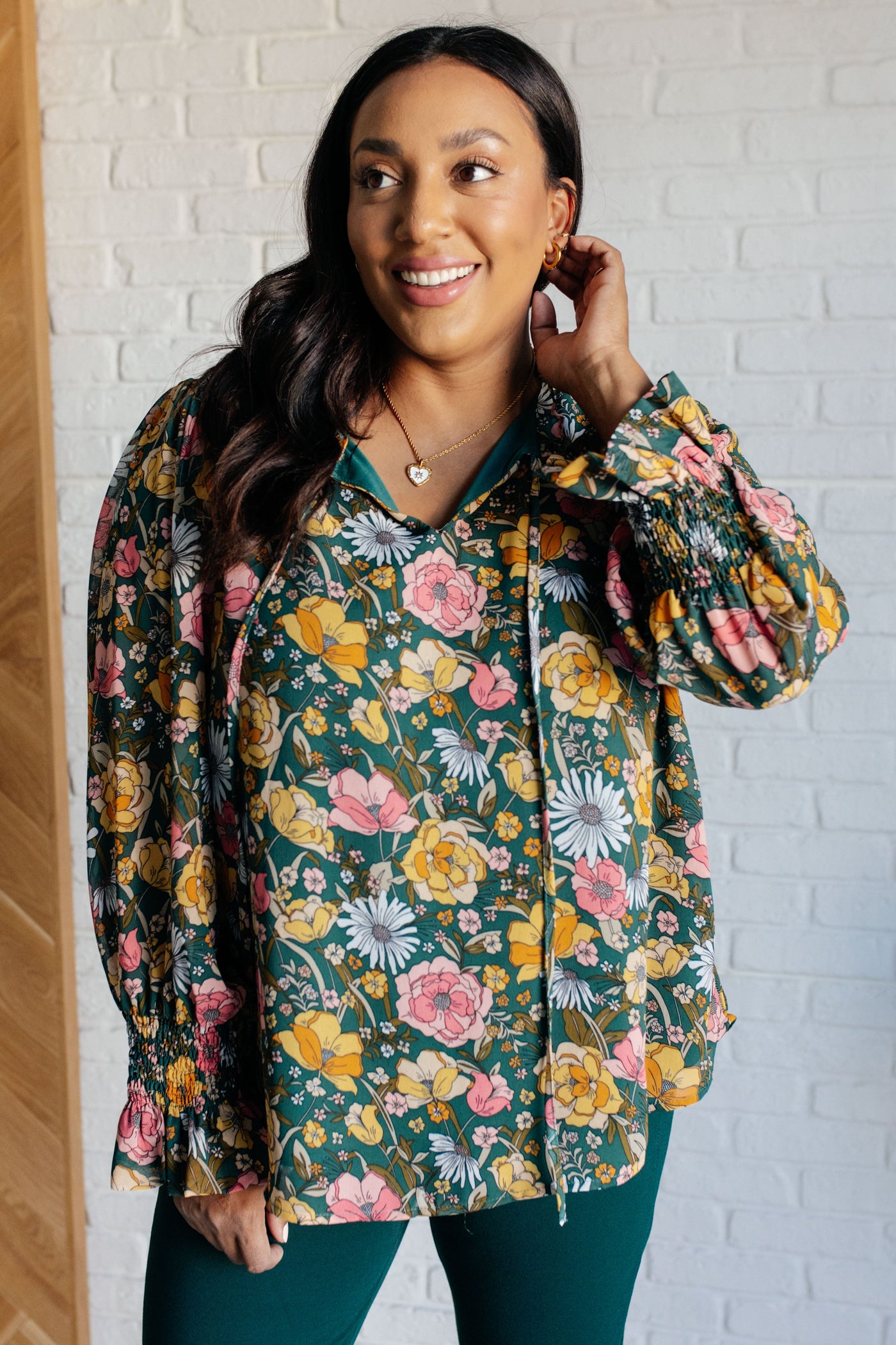 Ideal Ideas Floral Blouse Southern Soul Collectives