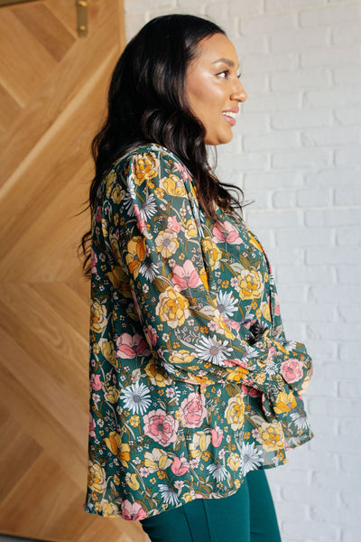 Ideal Ideas Floral Blouse Southern Soul Collectives