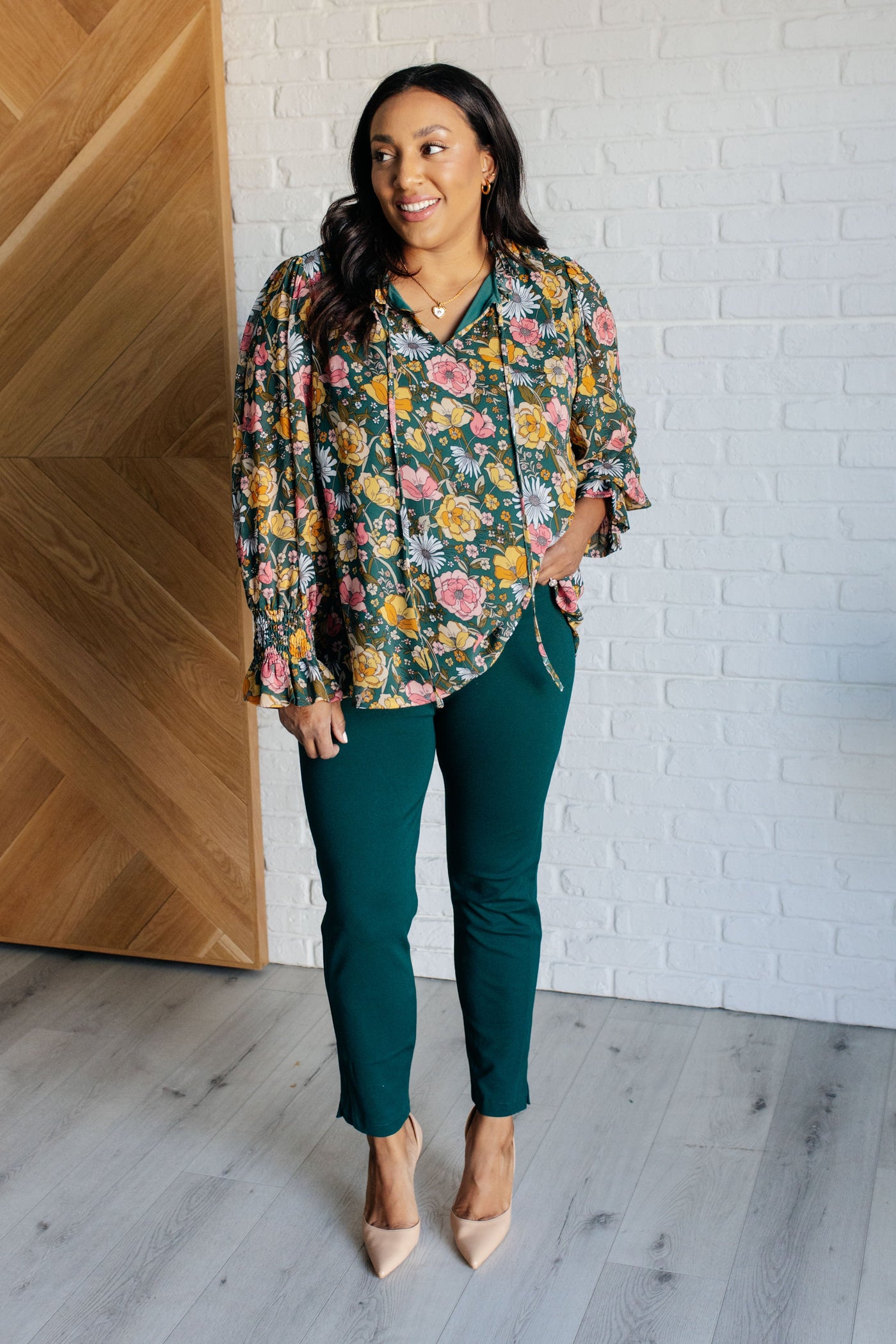 Ideal Ideas Floral Blouse Southern Soul Collectives