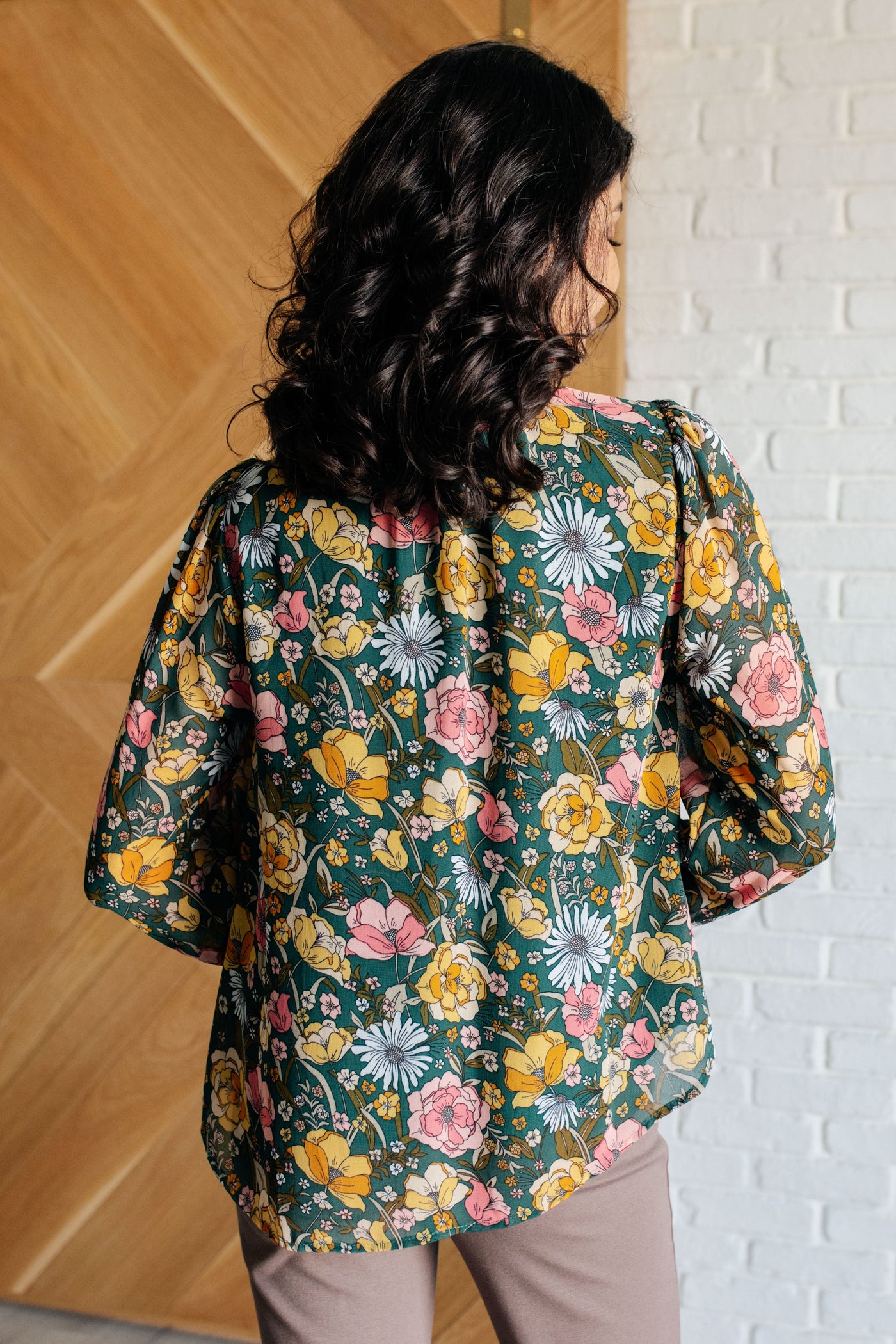 Ideal Ideas Floral Blouse Southern Soul Collectives