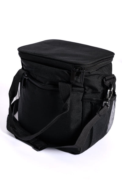 Insulated Checked Tote in Black Southern Soul Collectives
