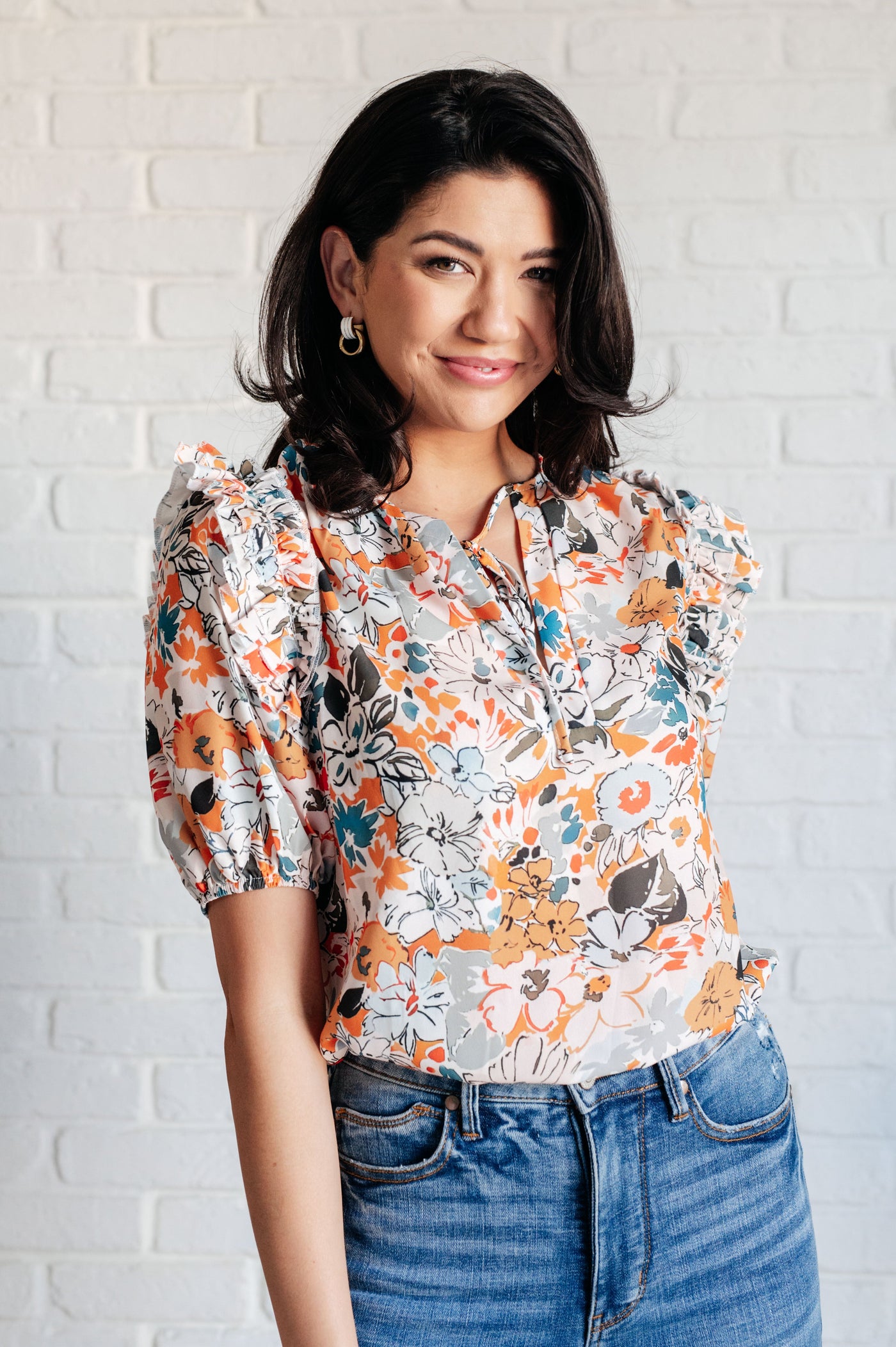 It's Intuitive Floral Blouse Southern Soul Collectives