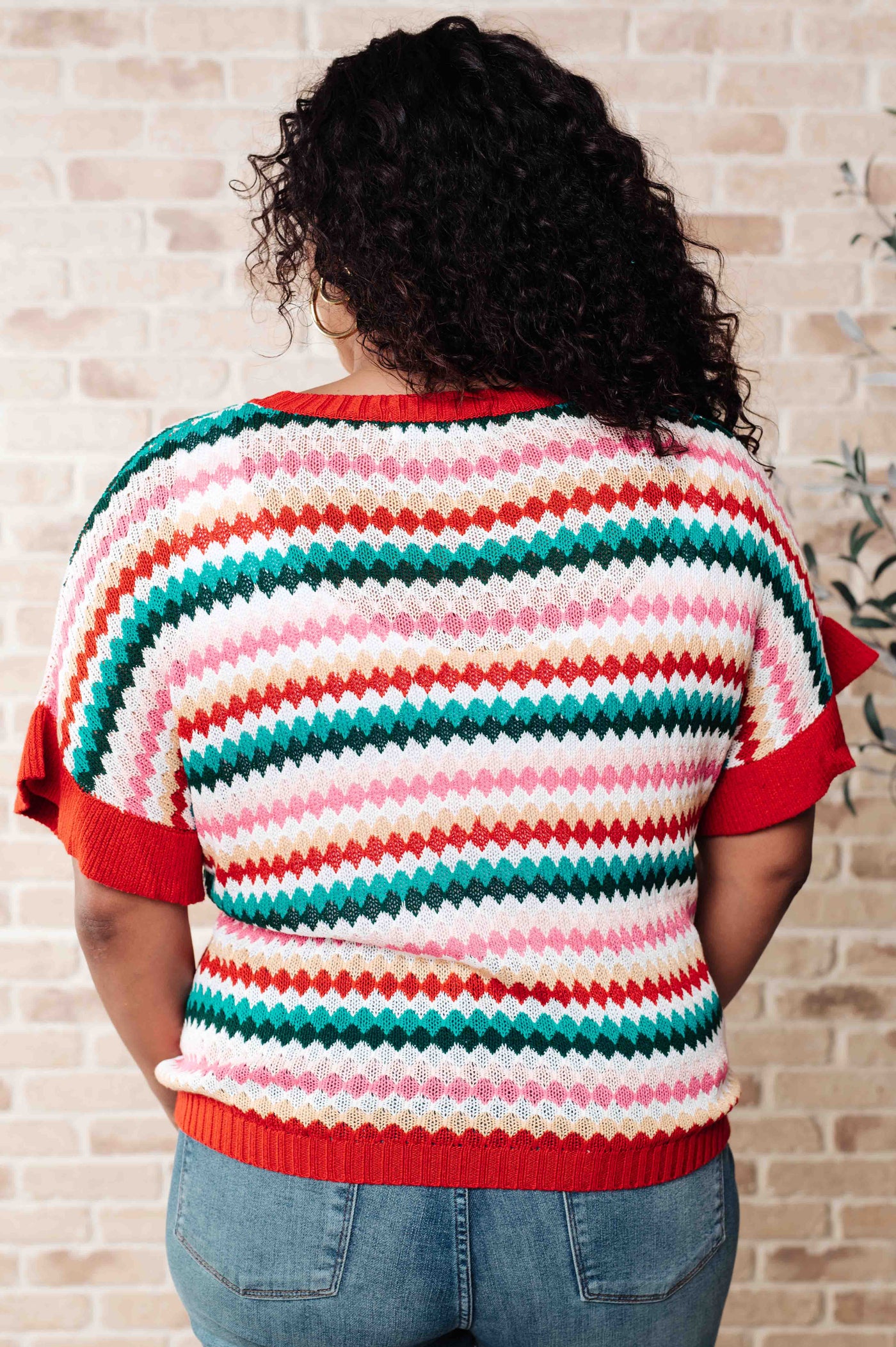 It's a Go Striped Knit Top Southern Soul Collectives