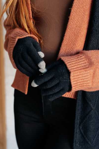 Jane Frost Beanie, Glove, and Scarf Set In Black Southern Soul Collectives