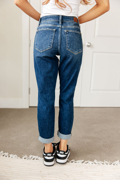 London Midrise Cuffed Boyfriend Jeans Womens Southern Soul Collectives