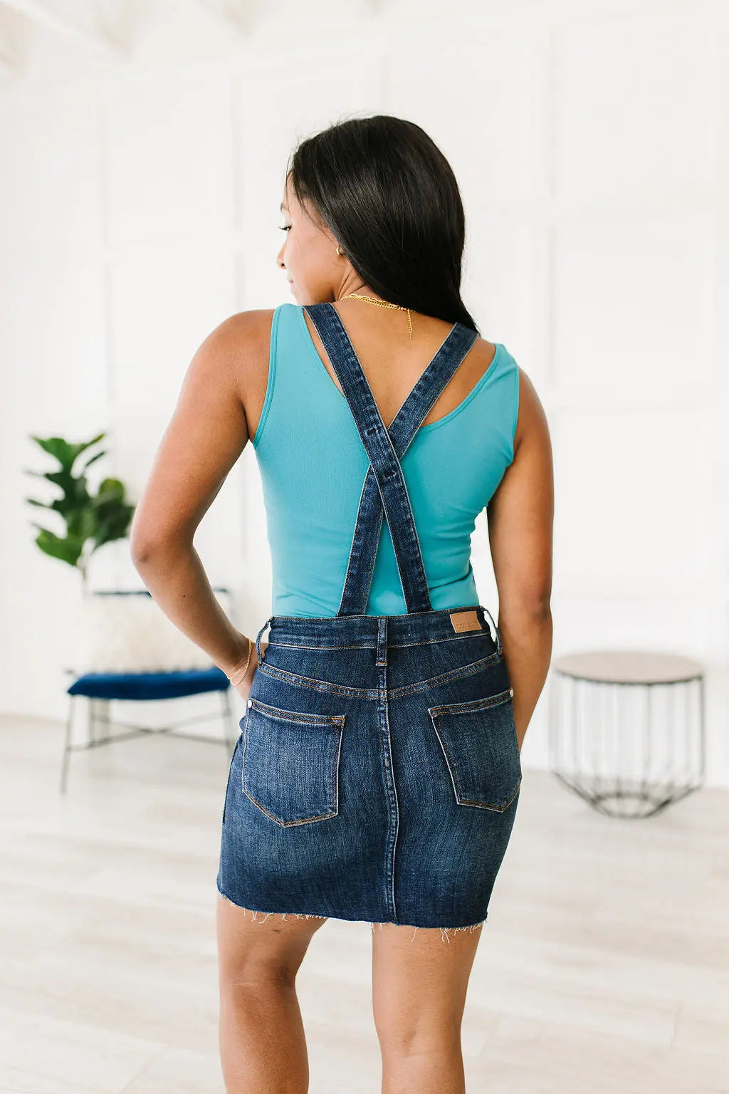 Judy Blue Agnes Denim Overall Dress Womens Southern Soul Collectives