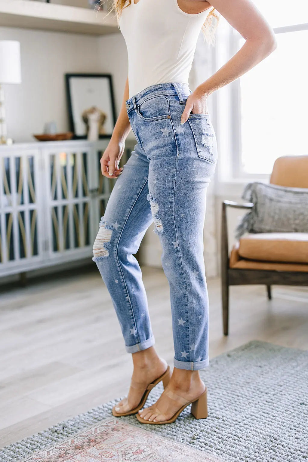 Juliet Star Crossed Boyfriend Jeans Womens Southern Soul Collectives