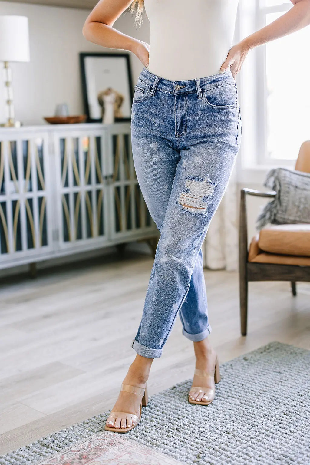 Juliet Star Crossed Boyfriend Jeans Womens Southern Soul Collectives