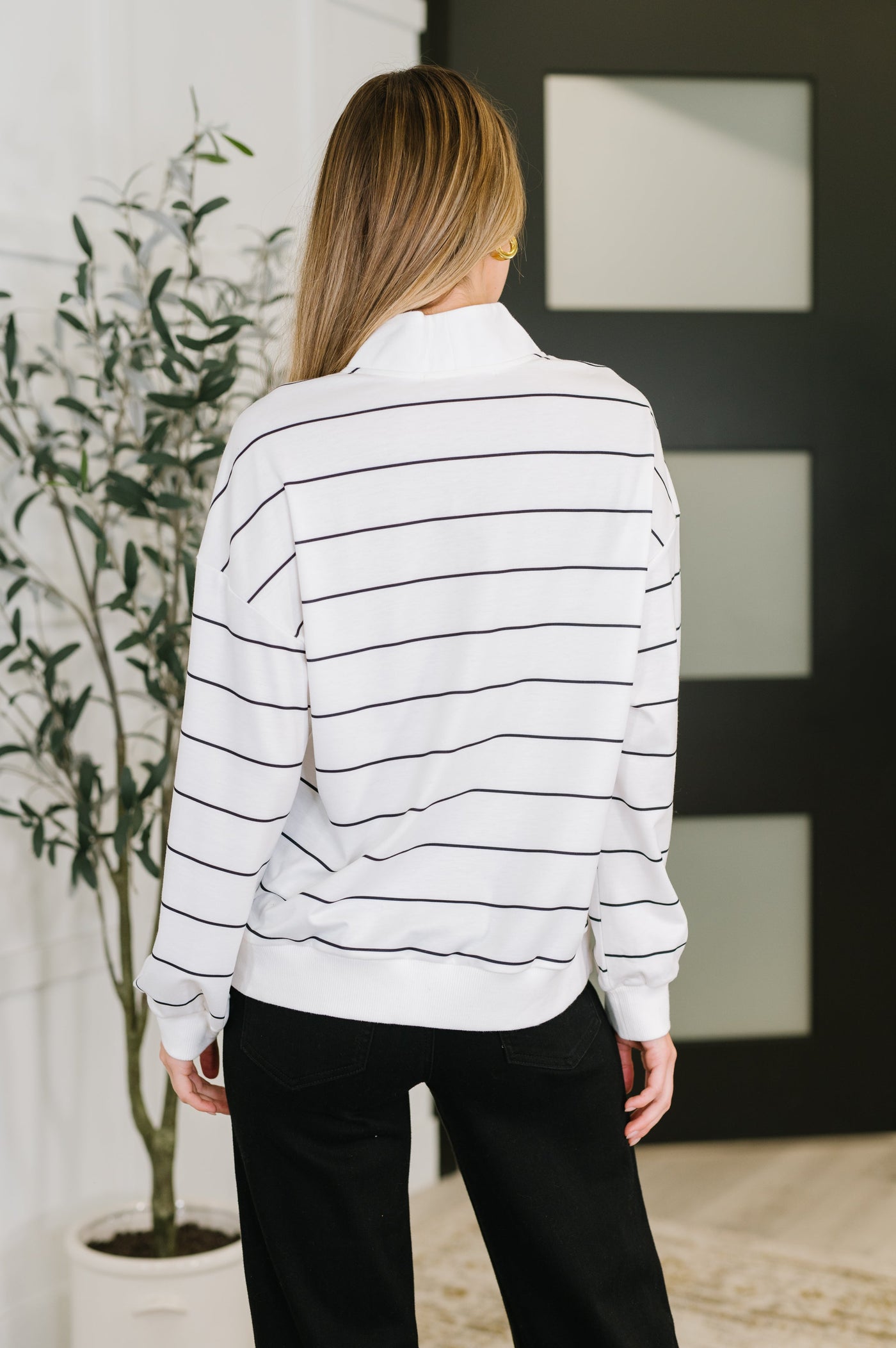 Just My Stripe Zipper Top Southern Soul Collectives