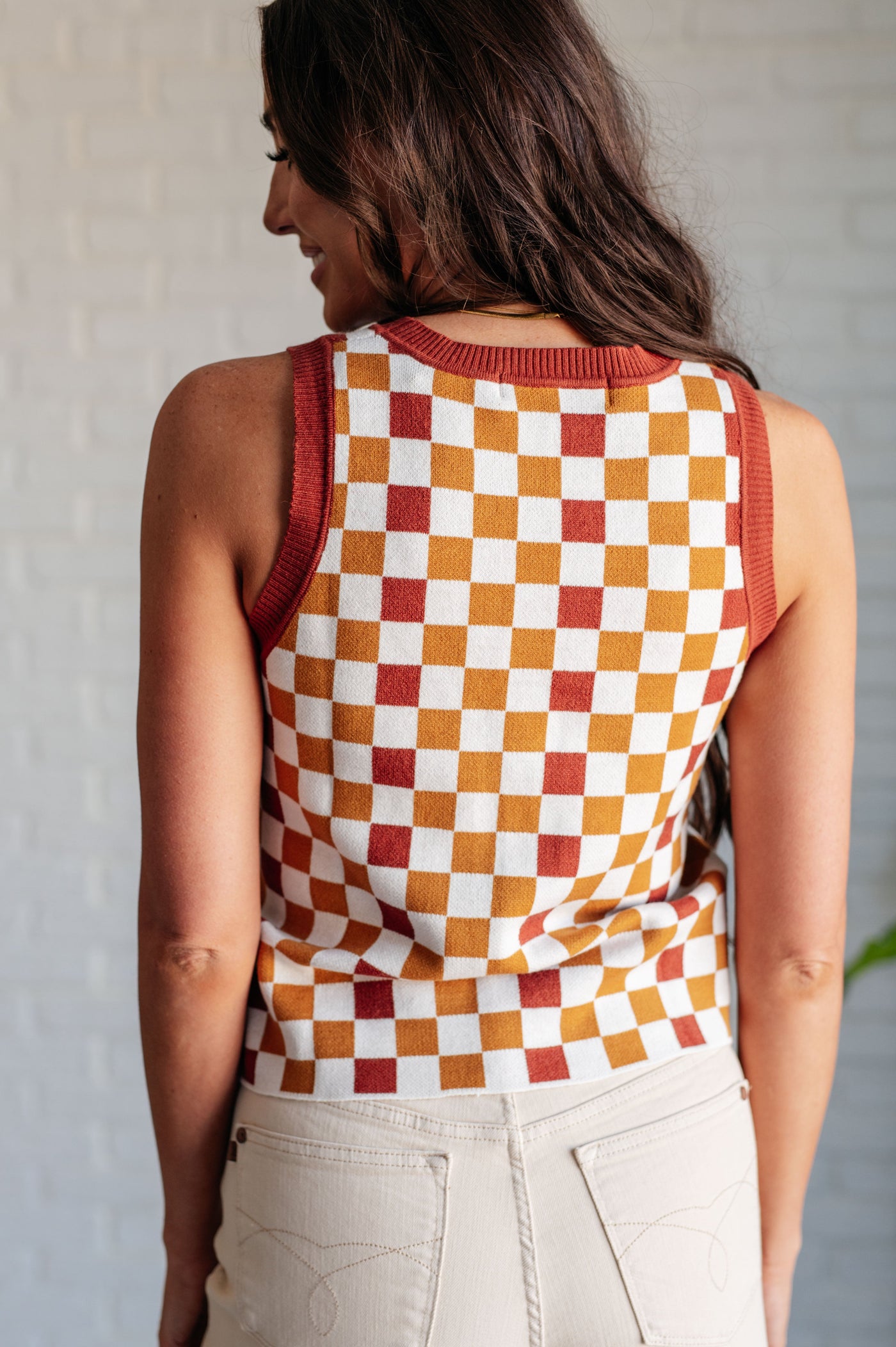 Keeping Score Checkered Tank Southern Soul Collectives