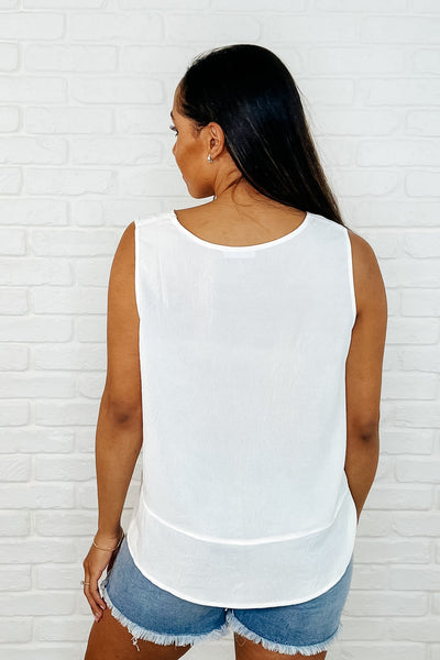 Keep it Cool or Crash Out Tank in Off White Southern Soul Collectives