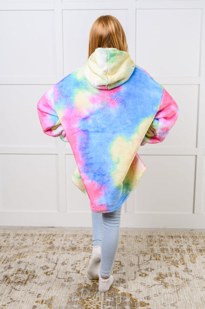 Kids Oversized Hoodie Blanket in Rainbow Southern Soul Collectives