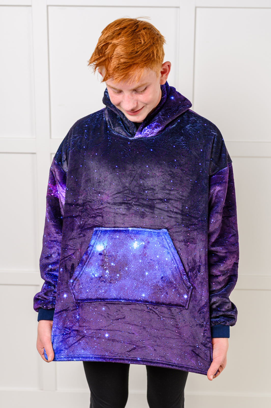 Kids Oversized Hoodie Blanket in Starry Sky Southern Soul Collectives