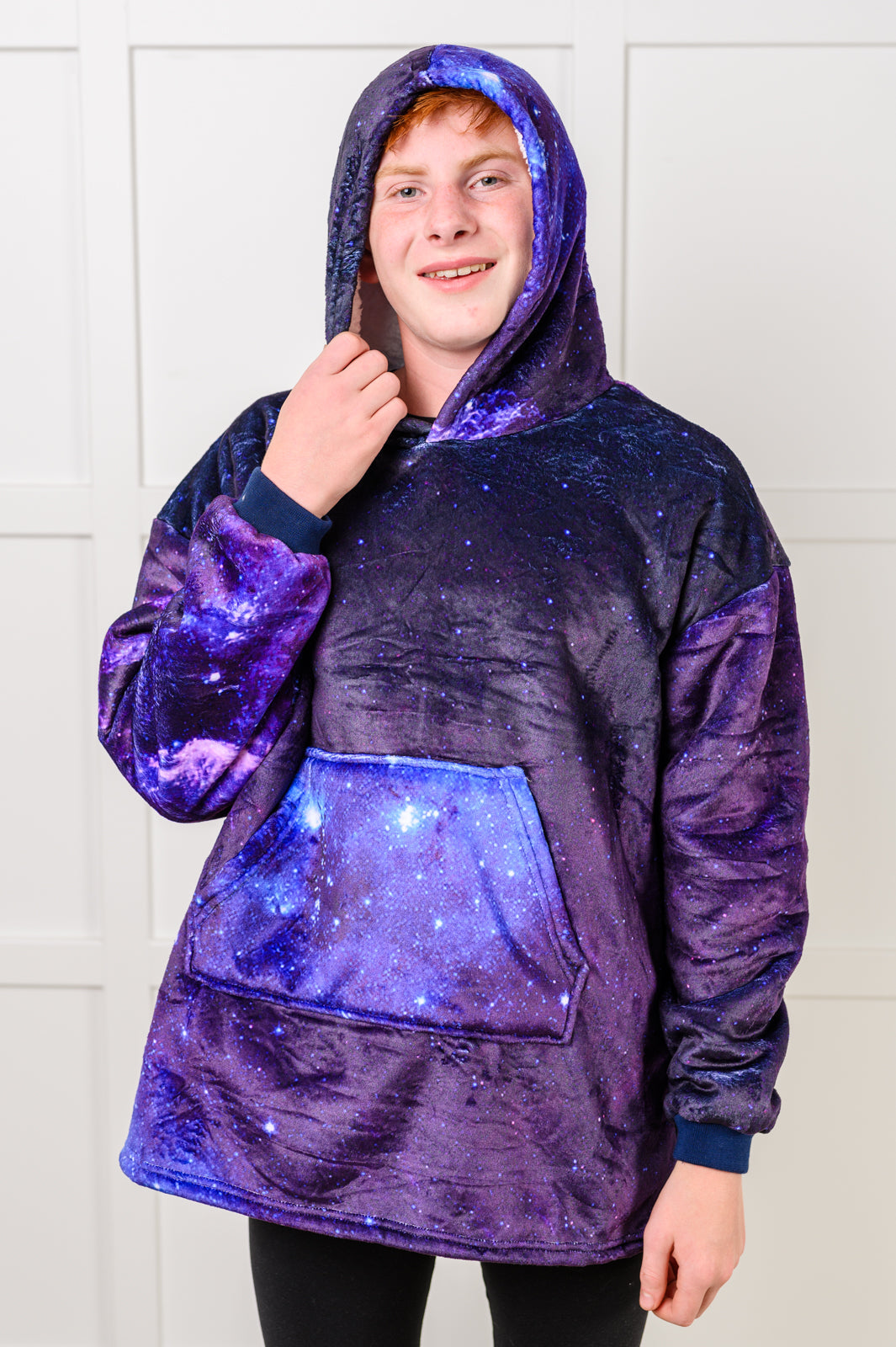 Kids Oversized Hoodie Blanket in Starry Sky Southern Soul Collectives