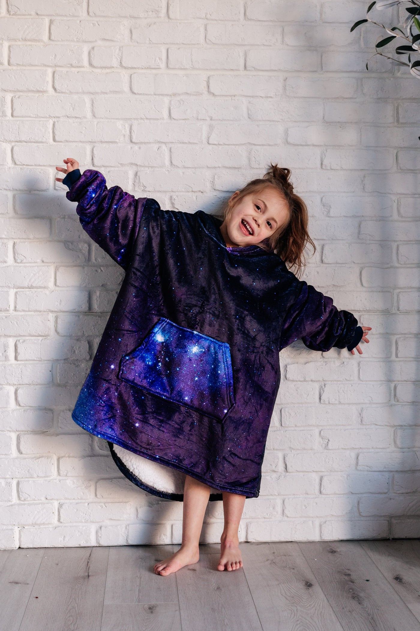 Kids Oversized Hoodie Blanket in Starry Sky Southern Soul Collectives